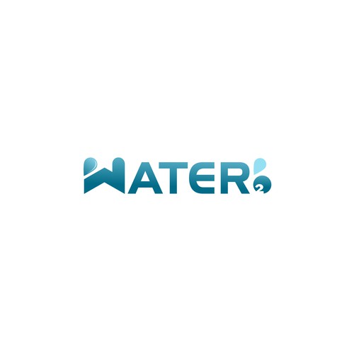 Modern logo concept for "Water2o"