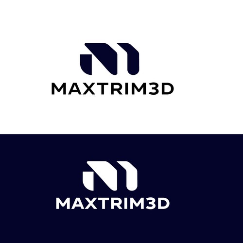 Abstract logo for 3d printing company