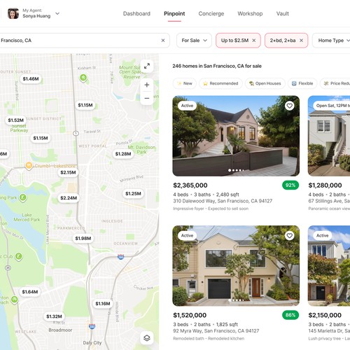 AI-powered Real Estate App