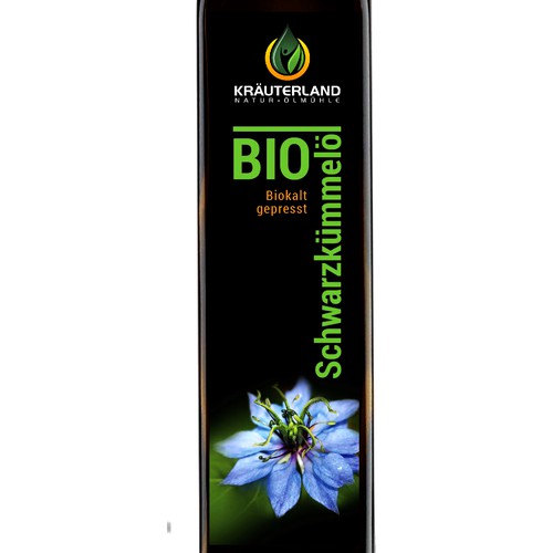 Label for the black seed oil