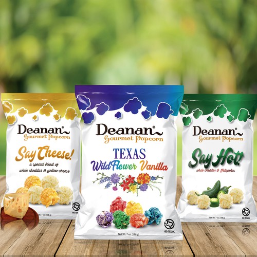 Popcorn packaging 