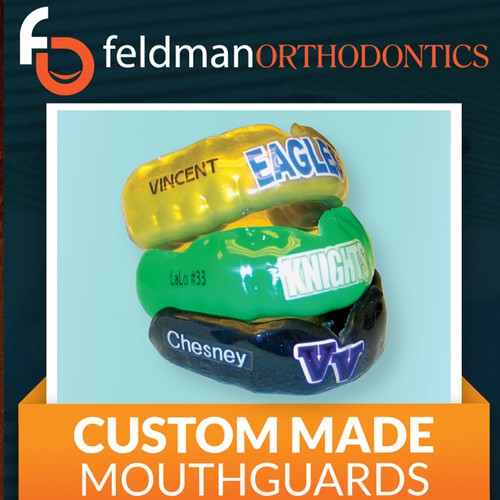 Create a mouthguard design slip for Custom Professional Mouthguards