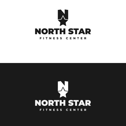 Logo concept for fitness company
