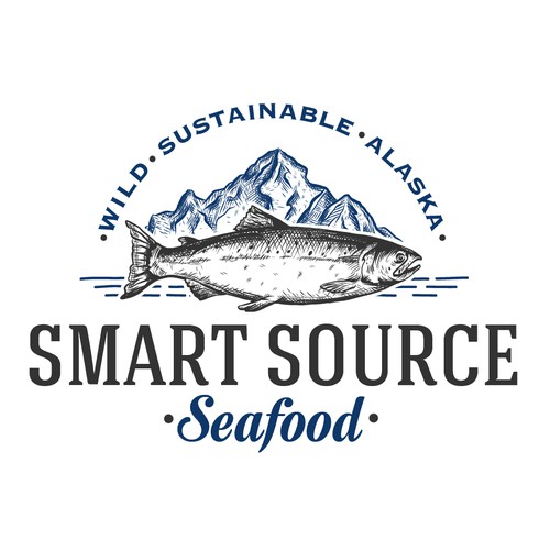 logo for Alaska seafood company