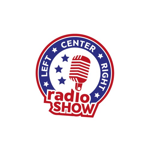 Design a logo for a political debate-style radio show