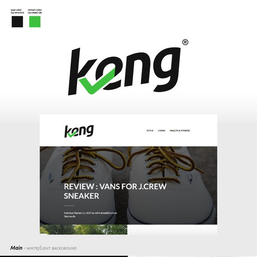 Logo Design for Keng.com / Reviews Blog