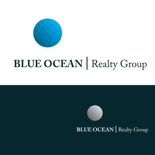Blue Ocean Realty Group Logo, Business Cards and Letterhead