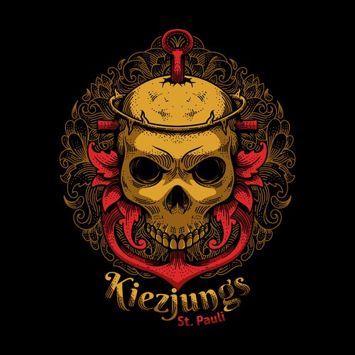 T-shirt design for Kiezjungs