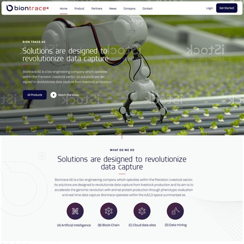 Data Capture Website Design