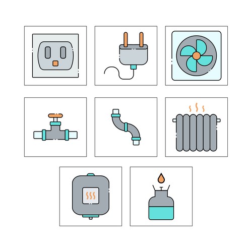 Custom Repair Icons