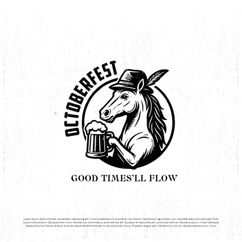 horse drink beer
