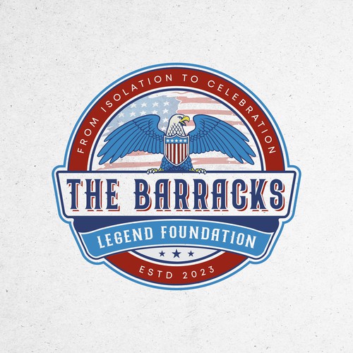 Vintage Barracks Legend logo design