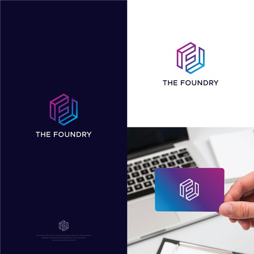 Logo for The Foundry, collaboration space for young innovators