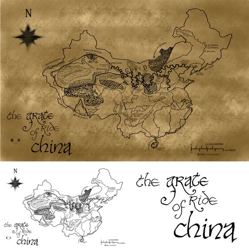 The great road of China