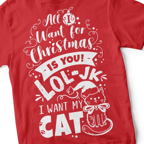 I want my CAT! ❆ xmas design 