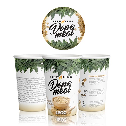 ''Dope meal'' package design