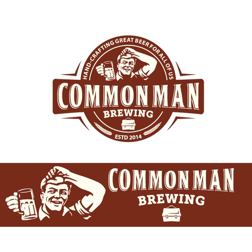 Create a logo for Common Man Brewing