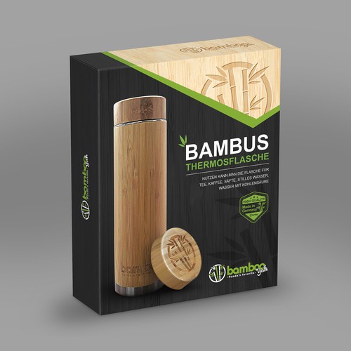 Bamboo Thermos