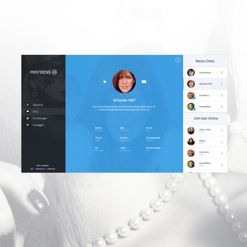 User Interface Design - Chat 