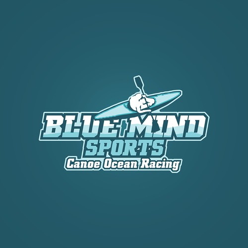 Bold Logo for Blue Mind Sports