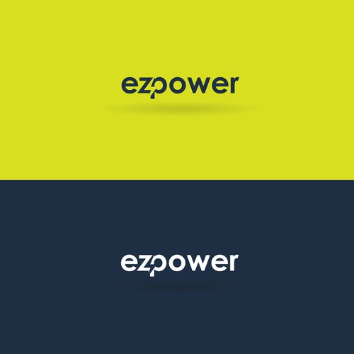 Electric logo design for EzPower