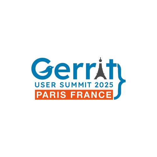 Logo Design For Gerrit User Summit 2025 Paris France 