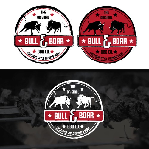 BBQ restaurant logo