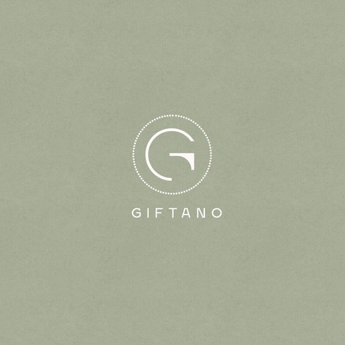 Elegant logo concept for giftano