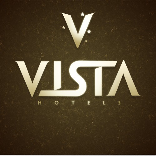 Vista Hotels Ambigram Logo