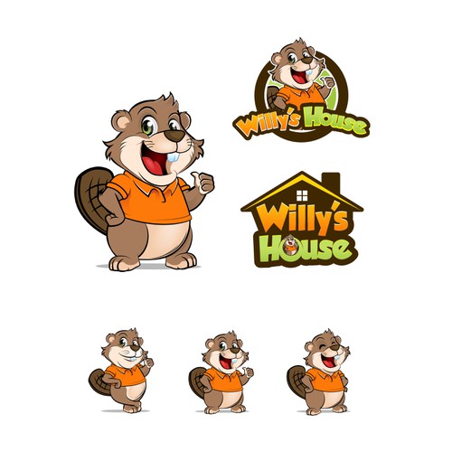 Mascot logo for Willy's house