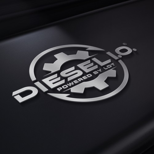 Unique powerful logo for express product trucking industry