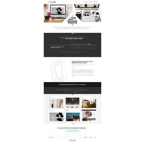 Create a compelling website for a new Moboom product