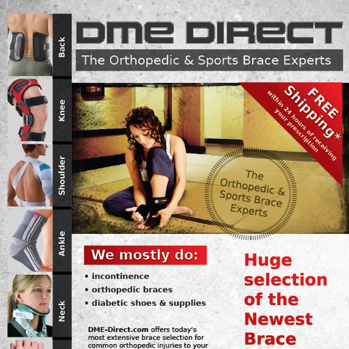 Help DME Direct with a new postcard, flyer or print