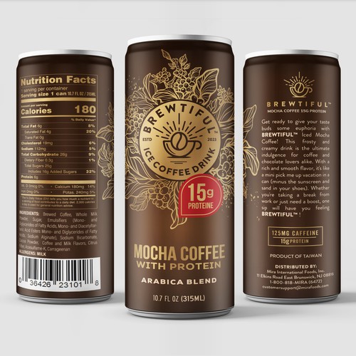 Coffee Drink Label