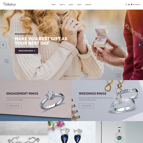 E-Commerce Jewelry Website