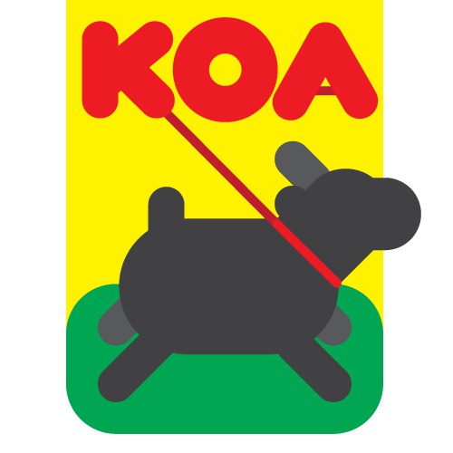 "KOA" dog walking