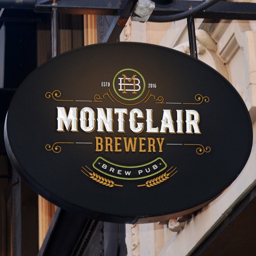 Vintage Logo for a Brewpub
