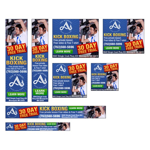 Create the next banner ad for The Academy