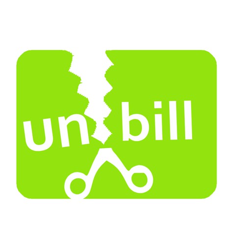 Logo for mobile app "Unbill"