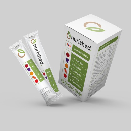 Packaging Concept for Nurished