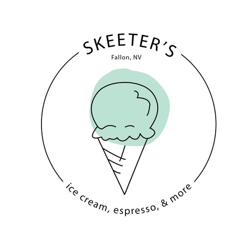 Simple Logo for Ice Cream Shop