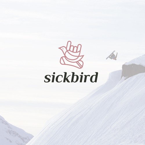 Sickbird surfing