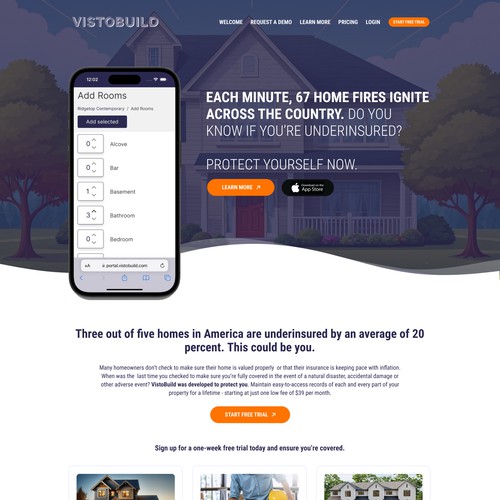 landing page design