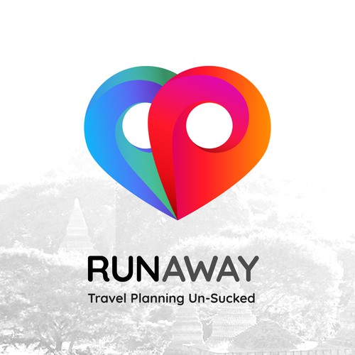 Concept for RunAway - A travel planning app