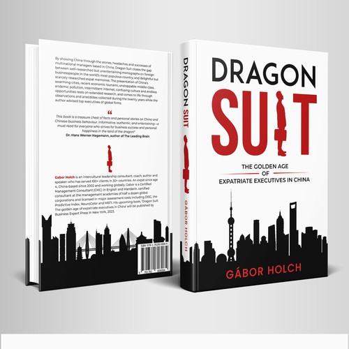 Dragon Suit Book Cover Design