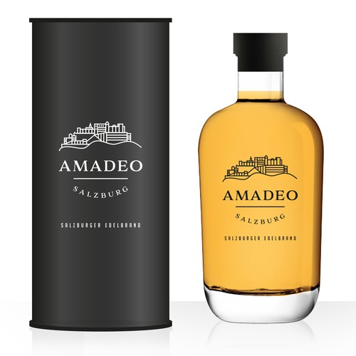 Label Design for Salzburger Edelbrandsomeliers