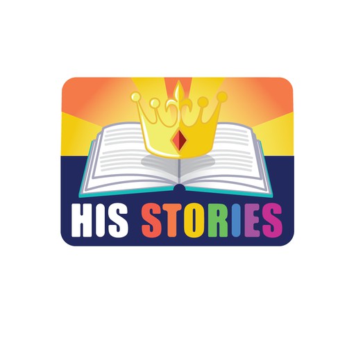 Logo for a kids story group