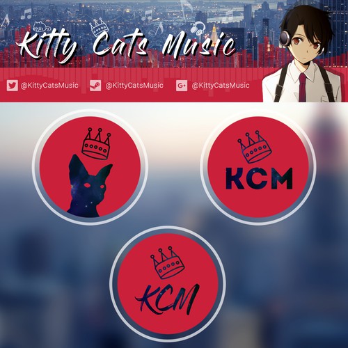 Banner and logo for YouTube Channel KCM