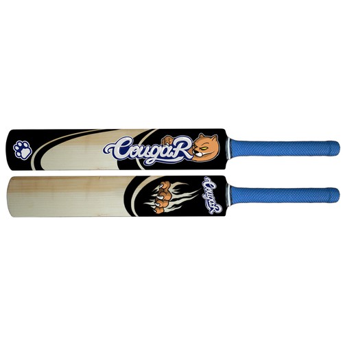 Design a Cricket Bat label for Cougar Cricket