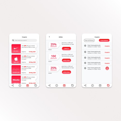 Design for a Coupon/Promotion app